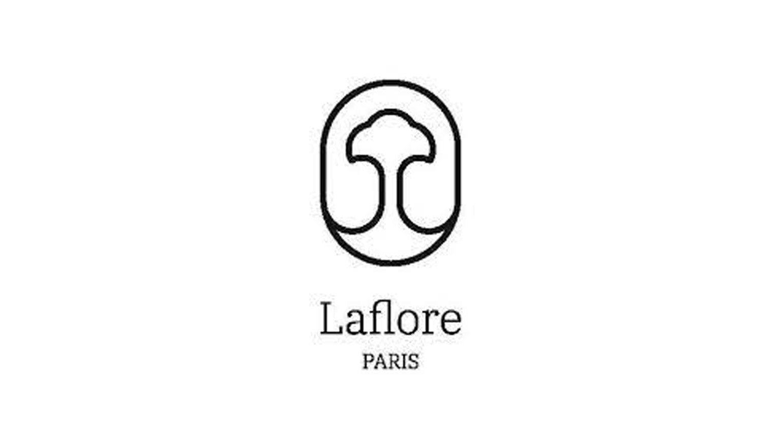 Logo with a tree for Laflore Paris