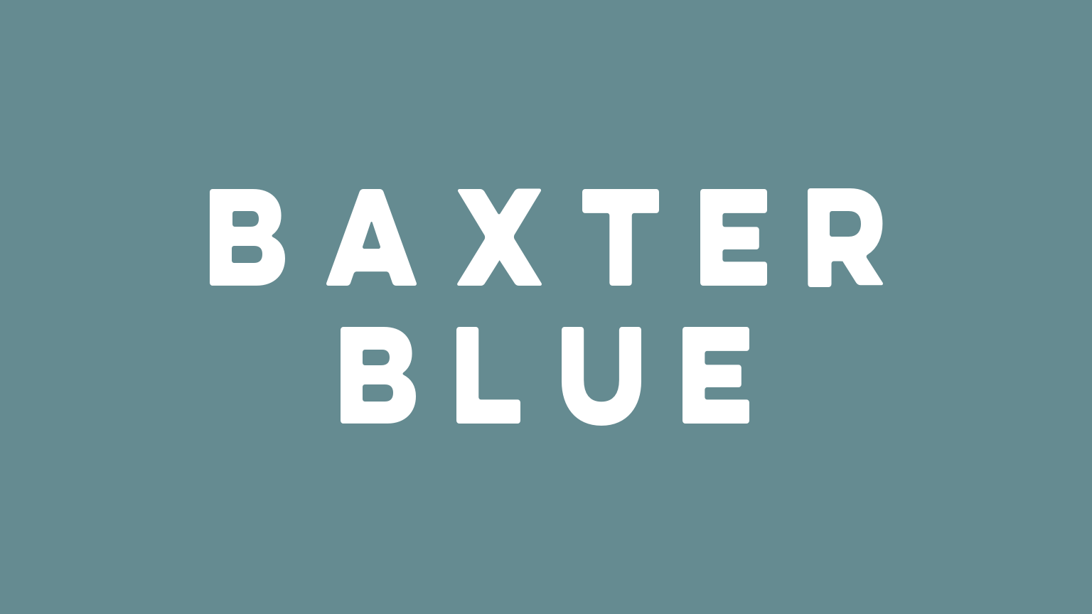 Baxter Blue logo