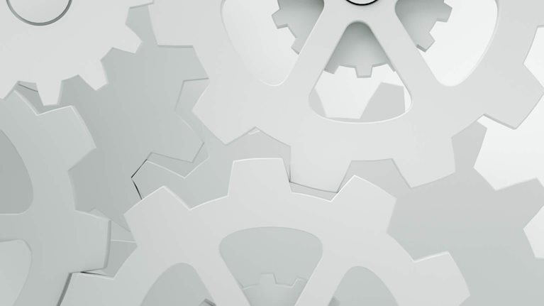 futuristic gears