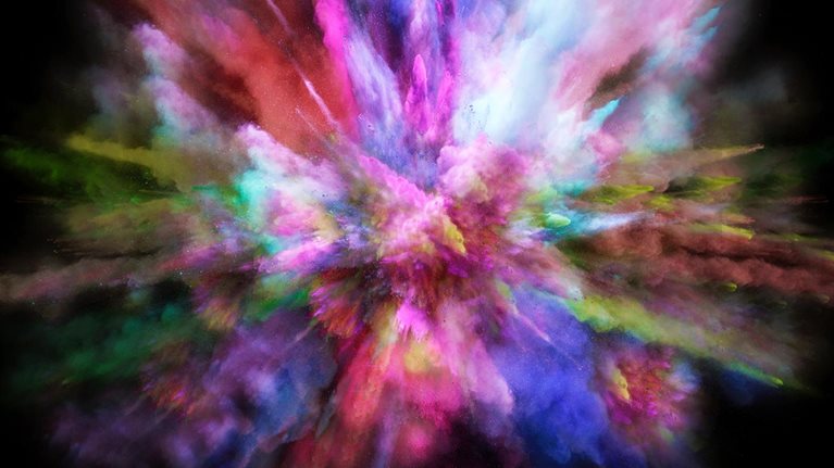 color smoke