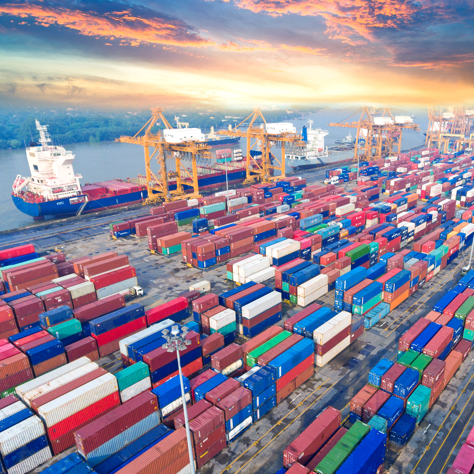 Picture of sea port