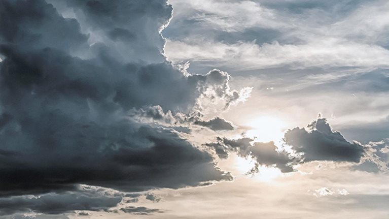 Clouds in the sky